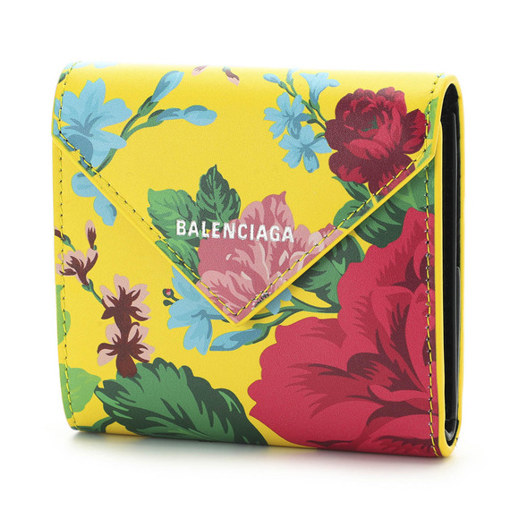 Balenciaga Bifold Wallet with Coin Multicolor PAPIER - Picture 2 of 8